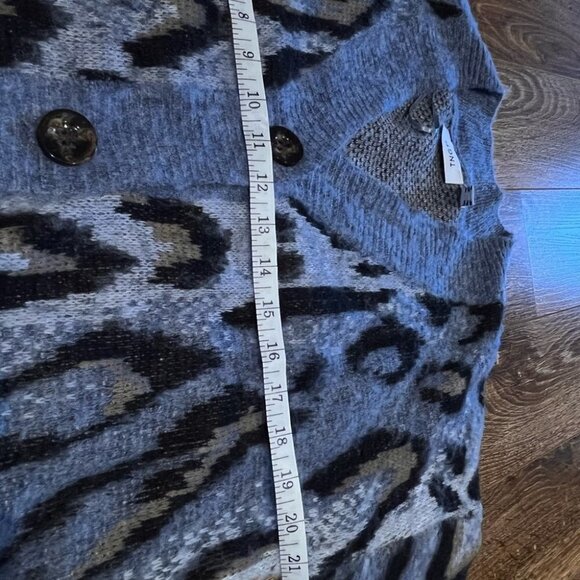 2/40$Tngt leopard boutons crop vest size medium - Picture 5 of 8
